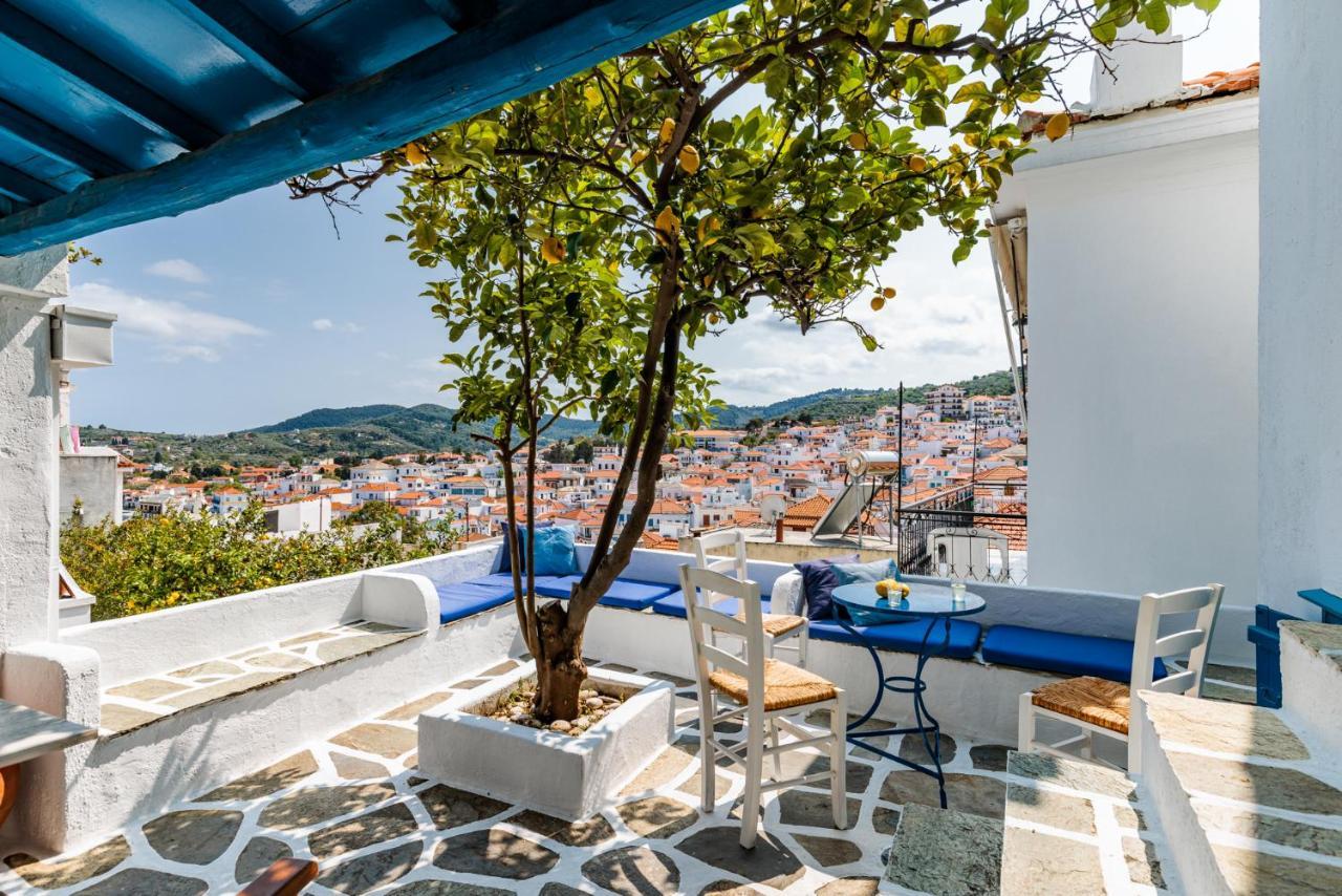 The Lemon Tree House Skopelos Exterior foto
