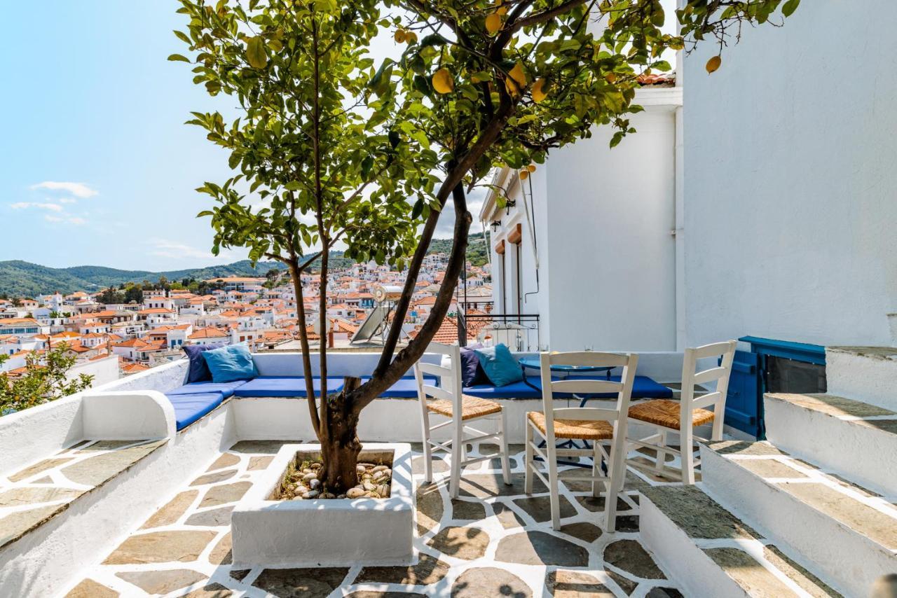 The Lemon Tree House Skopelos Exterior foto